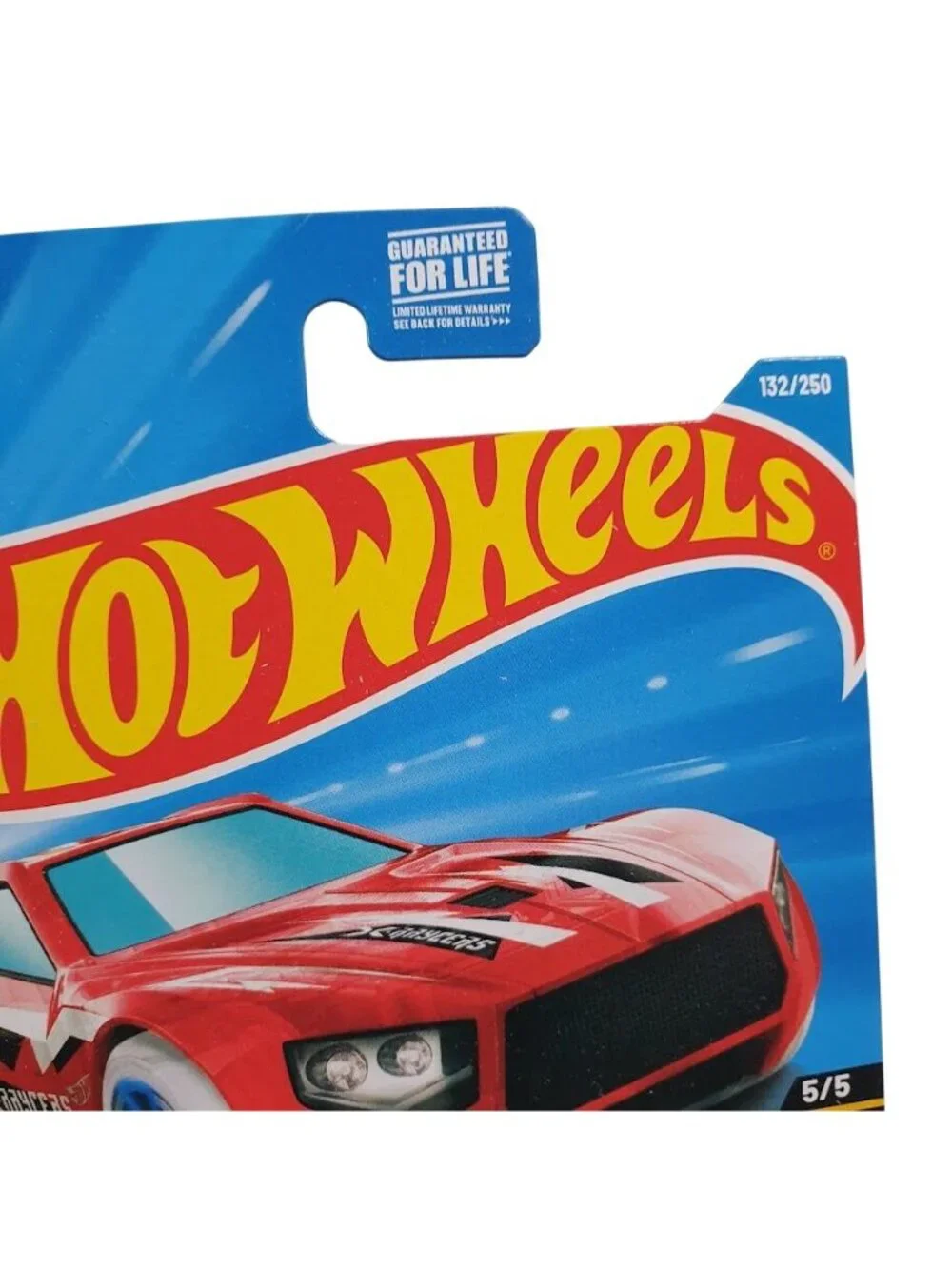 Hot Wheels Mattel X Racers Bullet Proof Collectible Car Toy Red Clear Body Gift